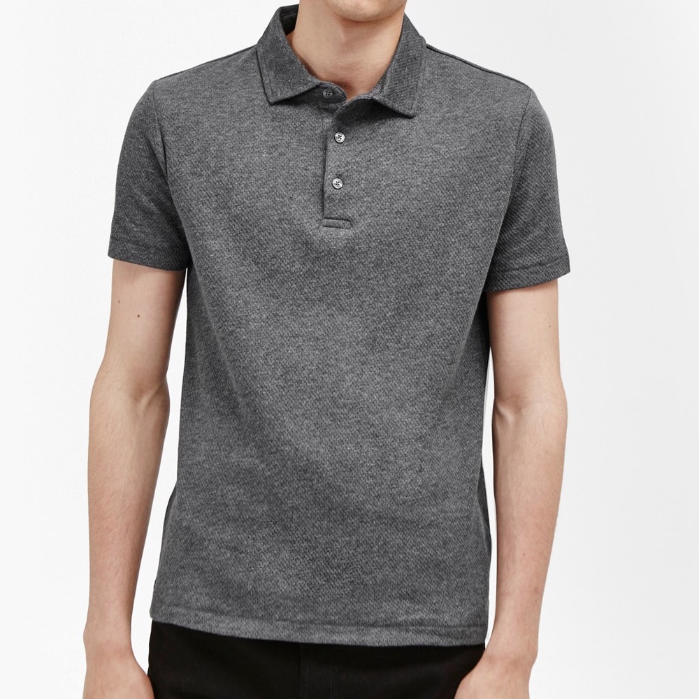 French Connection Central Crepe Polo Shirt